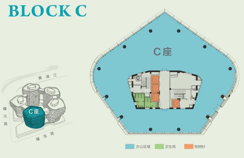 上海君康金融广场户型图